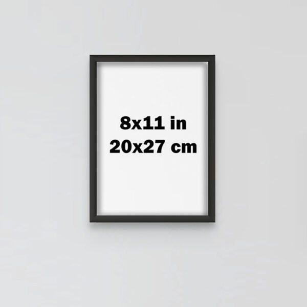 8"x 11" (20cm x 27cm) Portrait Single Photo Tile