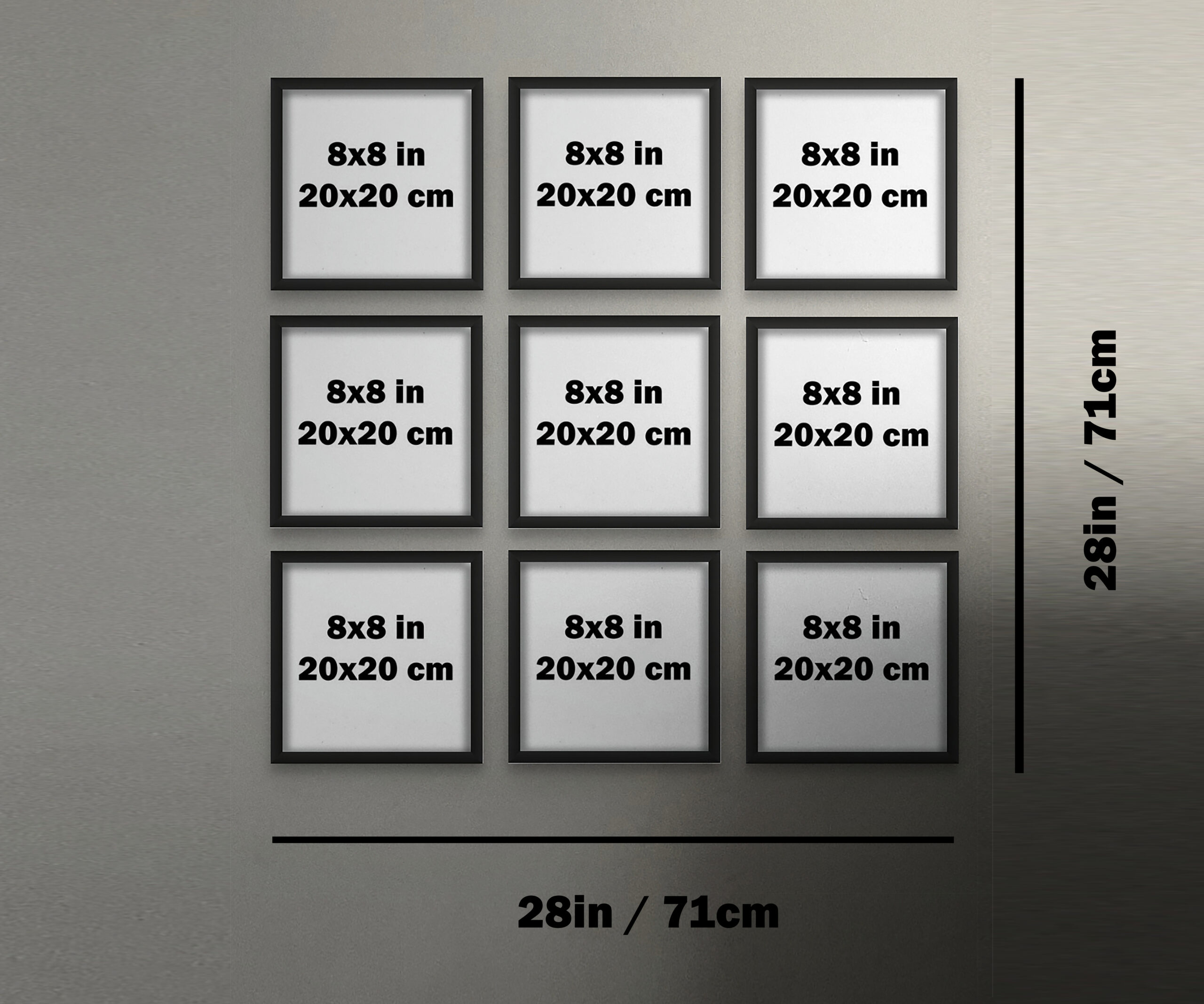 9 Photo Tiles - Customisable Wall Gallery 3 9 Photo Tiles - Customisable Wall Gallery - Image 3