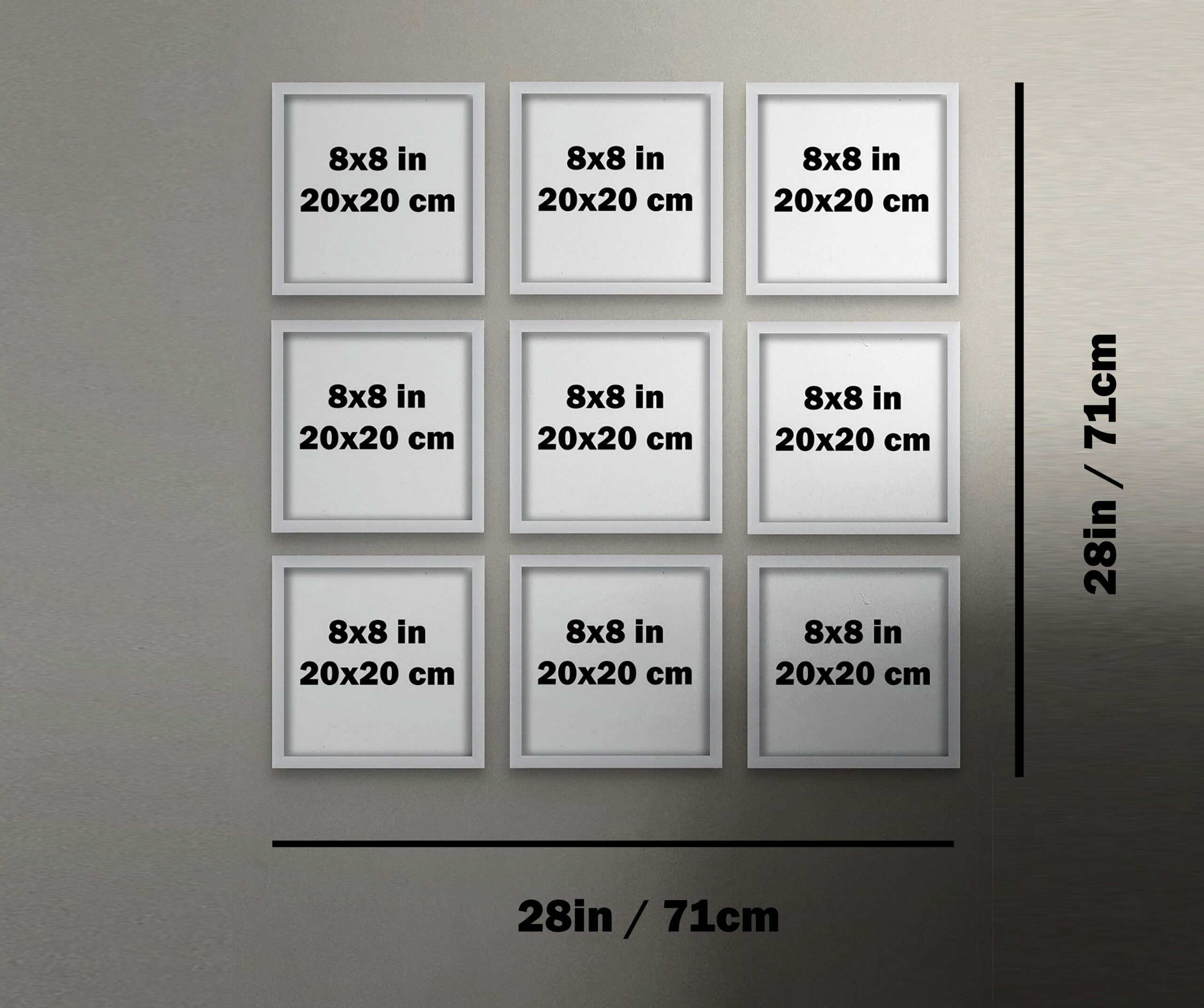 9 Photo Tiles - Customisable Wall Gallery 4 9 Photo Tiles - Customisable Wall Gallery - Image 4